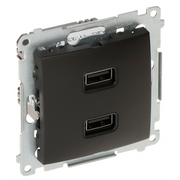 GNIAZDO ŁADOWANIA DC2USB.01/49-SIMON54 Premium 2 X&nbsp;5&nbsp;V DC / 2.1&nbsp;A