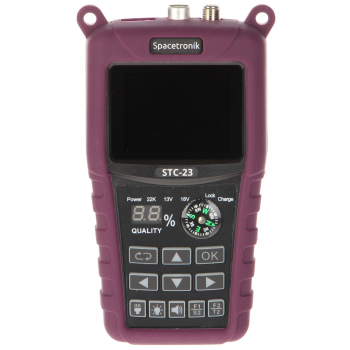 UNIWERSALNY MIERNIK STC-23 DVB-T/T2 DVB-S/S2 DVB-C Spacetronik
