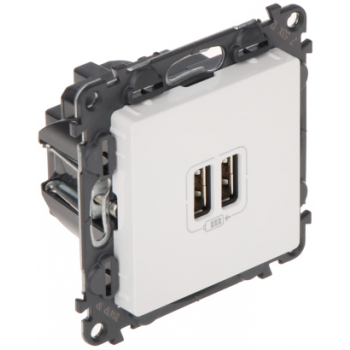 GNIAZDO ŁADOWANIA LE-753112 Valena Life 2 PORTY USB 2.4A/5V LEGRAND