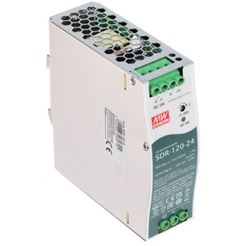 ZASILACZ IMPULSOWY SDR-120-24 MEAN WELL