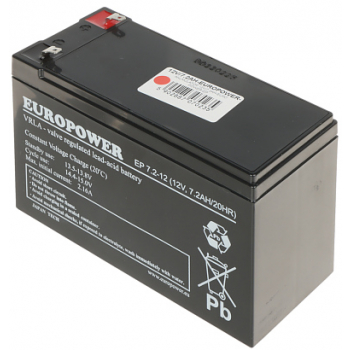 AKUMULATOR 12V/7.2AH-EUROPOWER-EP