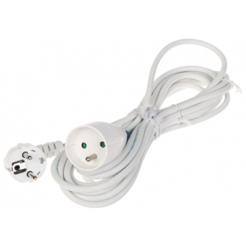 PRZEDŁUŻACZ Z UZIEMIENIEM PS-3X1.0-5M/W 5&nbsp;m