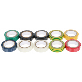 ZESTAW TAŚM IZOLACYJNYCH TS-IZOL/10-PACK 10&nbsp;SZT.