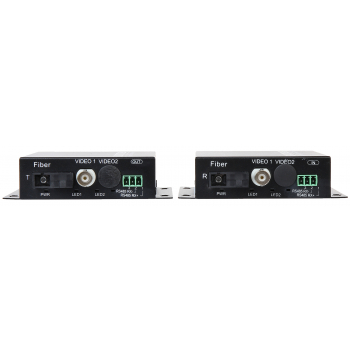 ŚWIATŁOWODOWY KONWERTER WIDEO OVH-1D/SC 1X VIDEO + RS-485 KOMPLET TXRX