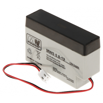 AKUMULATOR 12V/0.8AH-MWS MW Power
