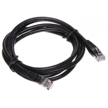 PATCHCORD RJ45/6/1.5-BLACK 1.5&nbsp;m
