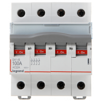 ROZŁĄCZNIK IZOLACYJNY LE-406489 TRÓJFAZOWY 100 A LEGRAND