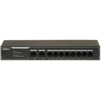 SWITCH POE SG1010LP 8-PORTOWY DAHUA