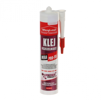 KLEJ USZCZELNIACZ KU-310-BI KARTUSZ 310&nbsp;ml BIAŁY WKRĘT-MET KLIMAS