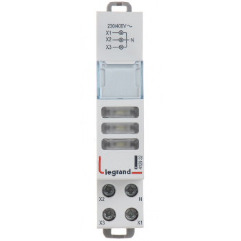 LAMPKA SYGNALIZACYJNA LED LE-412932 DO MONTAŻU NA SZYNIE DIN (TS-35) LEGRAND