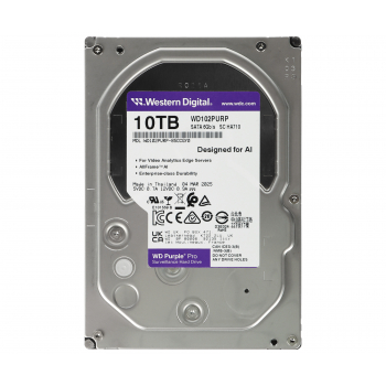 DYSK DO REJESTRATORA HDD-WD102PURP 10TB 24/7 WESTERN DIGITAL