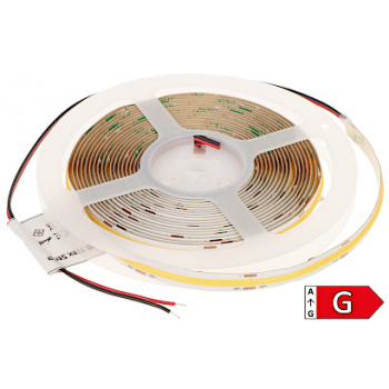 TAŚMA LED LED-COB-24V/12W-WW/5M - 3000&nbsp;K MW Lighting